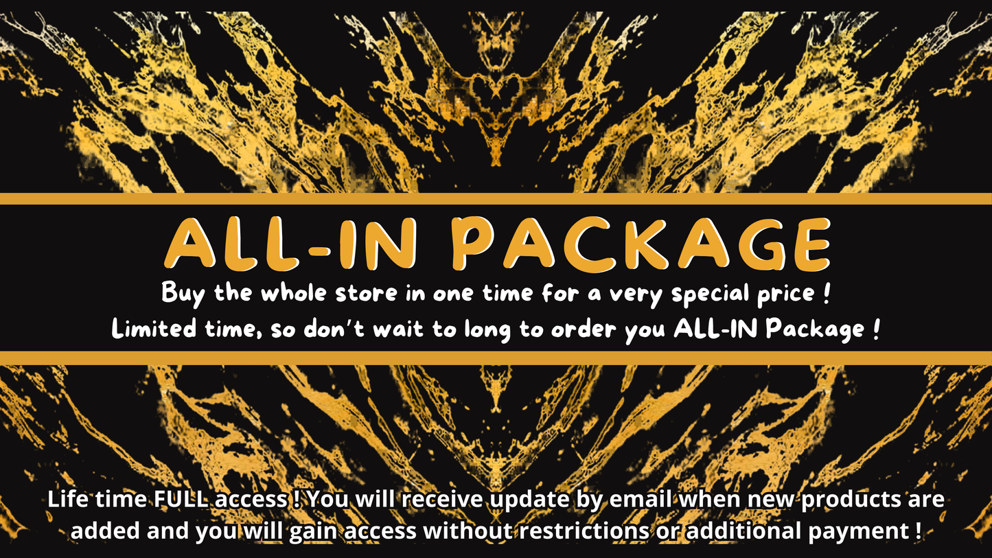 🌟 ALL-IN PACKAGE – GET EVERYTHING in 1 Order! 🌟