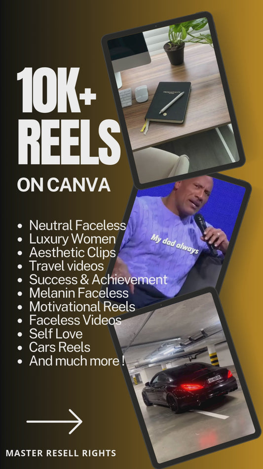 10K+ Viral Reels Templates for Canva 🎥✨ – Boost Your Social Media Growth